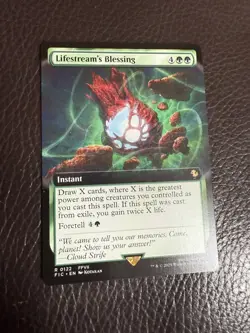 Mtg FIC Final Fantasy - Lifestream’s Blessing -NM Extended - Image 1