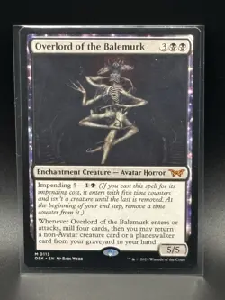 2024 Magic Duskmourn: House Of Horror - #113 Overlord Of The Balemurk Regular NM - Image 1