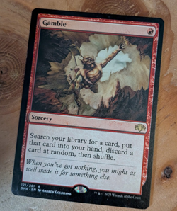 MTG Gamble, Dominaria Remastered NM - Image 1