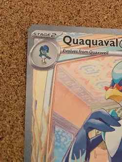 Quaquaval EX Holo - Pokemon Card Paldea Evolved 260/193 Illustration Rare NM - Image 3