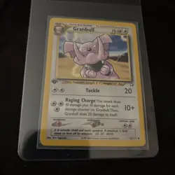 GRANBULL - 1st Edition Neo Genesis Set - 37/111 - Uncommon - Pokemon Card - Image 1