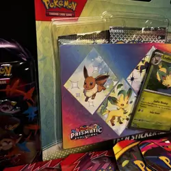 Pokemon Sealed Booster Bundle Tin Prismatic Evolutions Destined Rivals - Image 3
