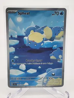 Pokemon TCG Spheal 199/191 Surging Sparks Illustration Rare Card NM/M Condition - Image 1