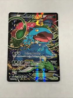 Venusaur EX XY123 Holo Pokemon Trading Card - Image 1