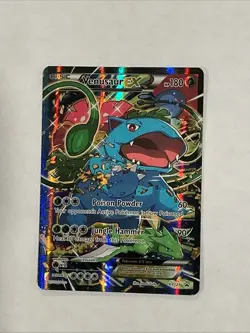 Venusaur EX XY123 Holo Pokemon Trading Card - Image 4