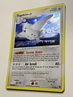 Pokemon Card - Togekiss Great Encounters 11/106 Holo Rare LP - Image 3