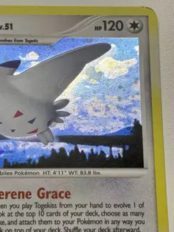 Pokemon Card - Togekiss Great Encounters 11/106 Holo Rare LP - Image 4