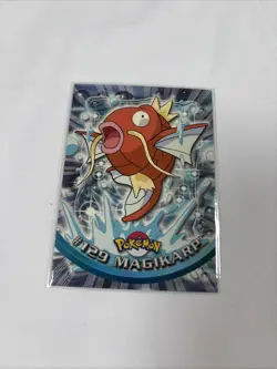 Topps Pokemon Magikarp 129 Series 3 Blue Logo Non Holo TV Animation Edition - Image 1