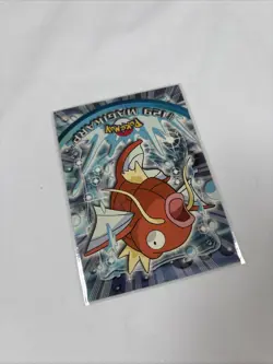 Topps Pokemon Magikarp 129 Series 3 Blue Logo Non Holo TV Animation Edition - Image 3
