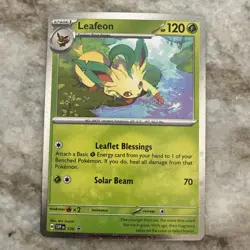 Pokemon Leafeon 170 Cosmos Holo Black Star Promo - NM/M - Image 1