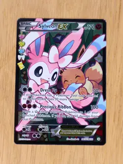 Pokemon TCG Sylveon EX Full Art RC32-32 Generations Radiant Collection Holo NM - Image 1