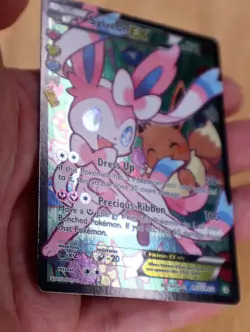 Pokemon TCG Sylveon EX Full Art RC32-32 Generations Radiant Collection Holo NM - Image 2