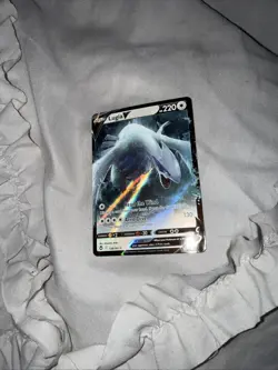 Lugia V 138/195 - SWSH Silver Tempest - Ultra Rare Holo - Pokemon Card TCG NM - Image 1