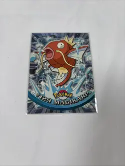 Topps Pokemon Magikarp 129 Series 3 Blue Logo Non Holo TV Animation Edition - Image 1