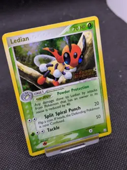 Pokemon Ledian 23/109 EX Team Rocket ReturnsHolo Rare Reverse Stamp NM - Image 2