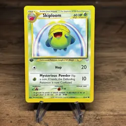 Skiploom - 52/64 - Common - 1st Edition English Pokemon Neo Revelation NM - Image 1