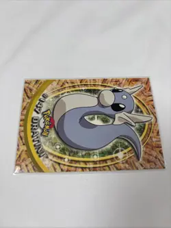 2000 Topps Pokemon Series 3 #147 Dratini Blue Logo 1st Edition TV Animation - Image 2