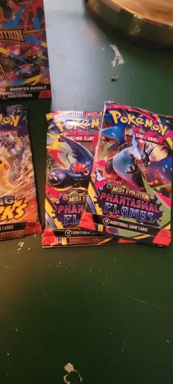 Pokemon TCG WHITE FLARE ETB, MEGA EVOLUTION BOOSTER BUNDLE, AND Extra 6 PACKS - Image 5