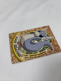 2000 Topps Pokemon Series 3 #147 Dratini Blue Logo 1st Edition TV Animation - Image 2
