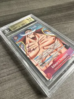 Edward Newgate (Alt Art) One Piece Card Game TCG OP02-004 English Paramount War - Image 3