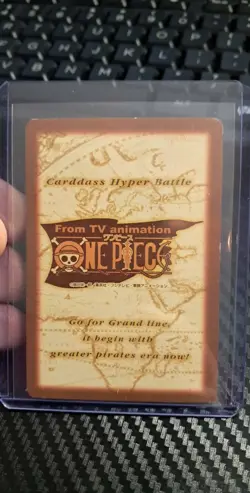 BANDAI One Piece Hyper Battle S84 MONKEY D LUFFY GOLD FOIL STAMPED SCARCE EARLY - Image 2