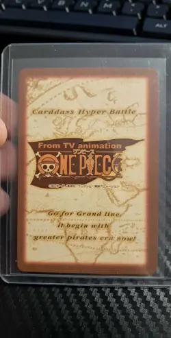 BANDAI One Piece Hyper Battle S110 MONKEY D LUFFY GOLD FOIL STAMPED SCARCE EARLY - Image 2