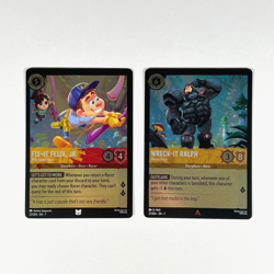 Disney Lorcana - Fix It Felix Jr & Wreck It Ralph - Foil Cards Archazia's Island - Image 1