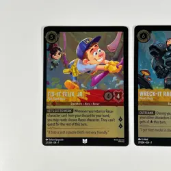 Disney Lorcana - Fix It Felix Jr & Wreck It Ralph - Foil Cards Archazia's Island - Image 3