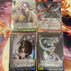 Weiss Schwarz Nikke Goddess of Victory Lot of 9 Cards SR RRR English - Image 2