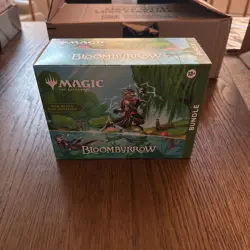 Magic The Gathering Bloomburrow Bundle Box 9 Play Boosters MTG Sealed - Image 1