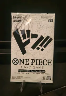 One Piece Card Game Special Don!! Card Pack DP-09 SEALED The Azure Sea's Seven - Image 2