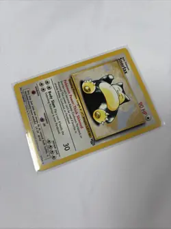 Pokemon TCG 1999 WOTC Snorlax Non Holo Rare Card Jungle 11/64 - Image 2