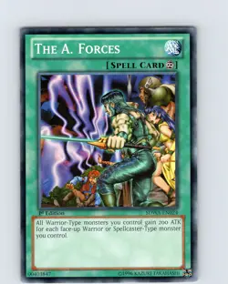 Yu-Gi-Oh TCG The A. Forces SDWA-EN024 1st Edition Regular Common Card NM - Image 1