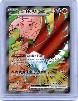 Ethan's Ho-Oh EX Full Art Holo Card 209/182 Sv10: Destined Rivals - Image 1
