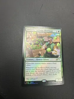 Unlucky Cabbage Merchant Foil - Unique and Miscellaneous Promos - Image 2