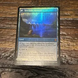 Sea Gate Restoration Sea Gate, Reborn MTG Mythic Rare Foil - Image 2