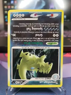 Tyranitar LV.61 30/100 🌒: Stormfront ☆ Holo Rare ☆ 2008 Pokemon TCG *LP - Image 2