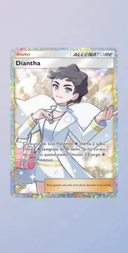 TCG Pokemon Pocket - Diantha full Art ⭐⭐ [ITA] Parata Fantasmagorica Italiano - Image 1