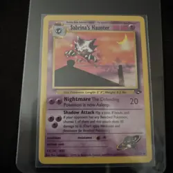 Sabrina's Haunter 55/132 Gym Challenge Regular Unlimited Pokemon - Image 1