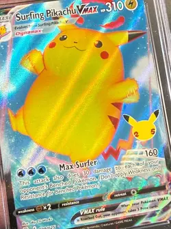 Surfing Pikachu VMAX 2021 Celebrations 009/025 CGC 9 Pokemon - Image 2