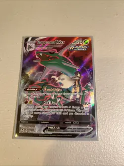 Pokemon TCG Rayquaza VMAX TG20/TG30 Swsh12: Silver Tempest Holo - Image 2