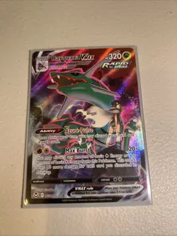 Pokemon TCG Rayquaza VMAX TG20/TG30 Swsh12: Silver Tempest Holo - Image 3
