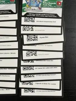 28 RARE UNUSED Pokemon TCG Code Cards EX BOX, MYTHICAL, GX BOX, ETB(DESCRIPTION) - Image 3