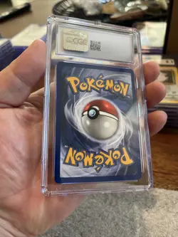 Pokemon French Base Set 1st Edition Hitmonchan Tygnon CGC 8.5 - Image 5