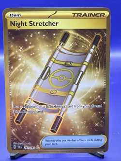 2024 Pokemon TCG Scarlet & Violet Surging Sparks #251/191 Night Stretcher HR - Image 1
