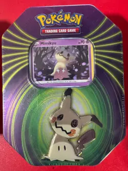 Mixed Lot (5 pieces) Pokemon TCG 2021 Knockout Mimikyu Tin - 3 Packs 820650809859 - Image 2