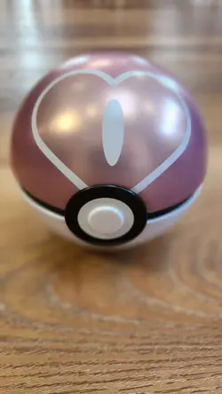 Pokemon Pokeball Love Ball Tin J21 EMPTY - NO PACKS - Image 1