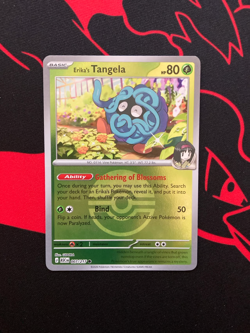 Erika's Tangela 007/217 Poke Ball Holo Ascended Heroes Pokemon English Near Mint - Image 1