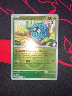 Erika's Tangela 007/217 Poke Ball Holo Ascended Heroes Pokemon English Near Mint - Image 2