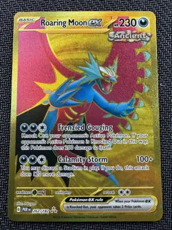Roaring Moon ex 262/182 Paradox Rift Hyper Rare - Pokemon TCG - NM - Image 1